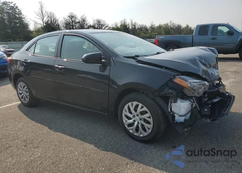 2017 Toyota Corolla L из США, поврежденный, VIN 2T1BURHE3HC757090